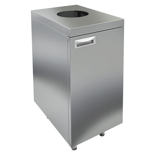 НБМДСО-4/7 модуль барный для сбора отходов, 400х700х850мм, HICOLD RUS