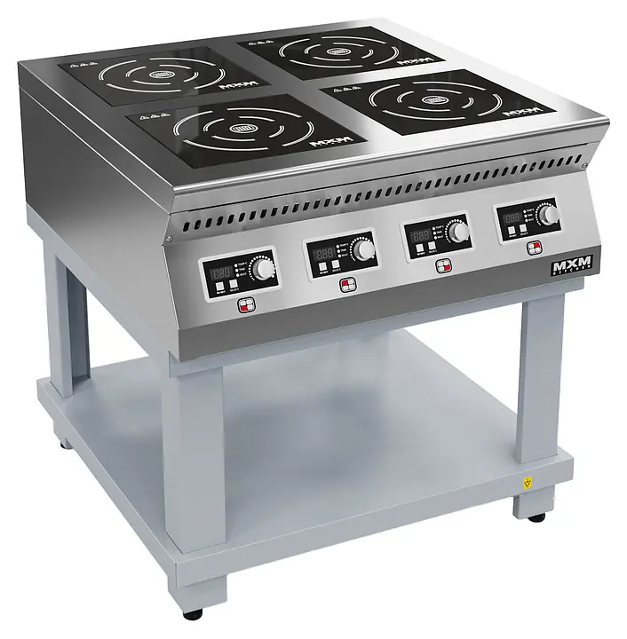 Плита индукционная тип ПИ, модель ПИ49П–3,5 без воздуховода, на крашеной подставке