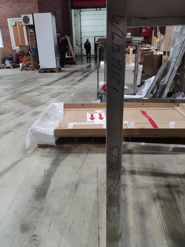 S02_Подставка WellPizza мод. STRT с нишей для тестомеса (WLBake ПП1)