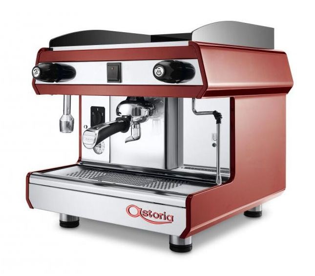 КОФЕВАРКА ASTORIA AEP/1 TANYA R КРАСНЫЙ/СТАЛЬ 1Ф.