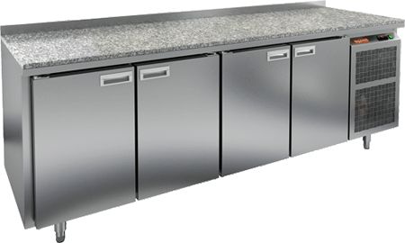 СТОЛ С ОХЛАЖД.ШКАФОМ HICOLD SN1111/TN КАМЕНЬ