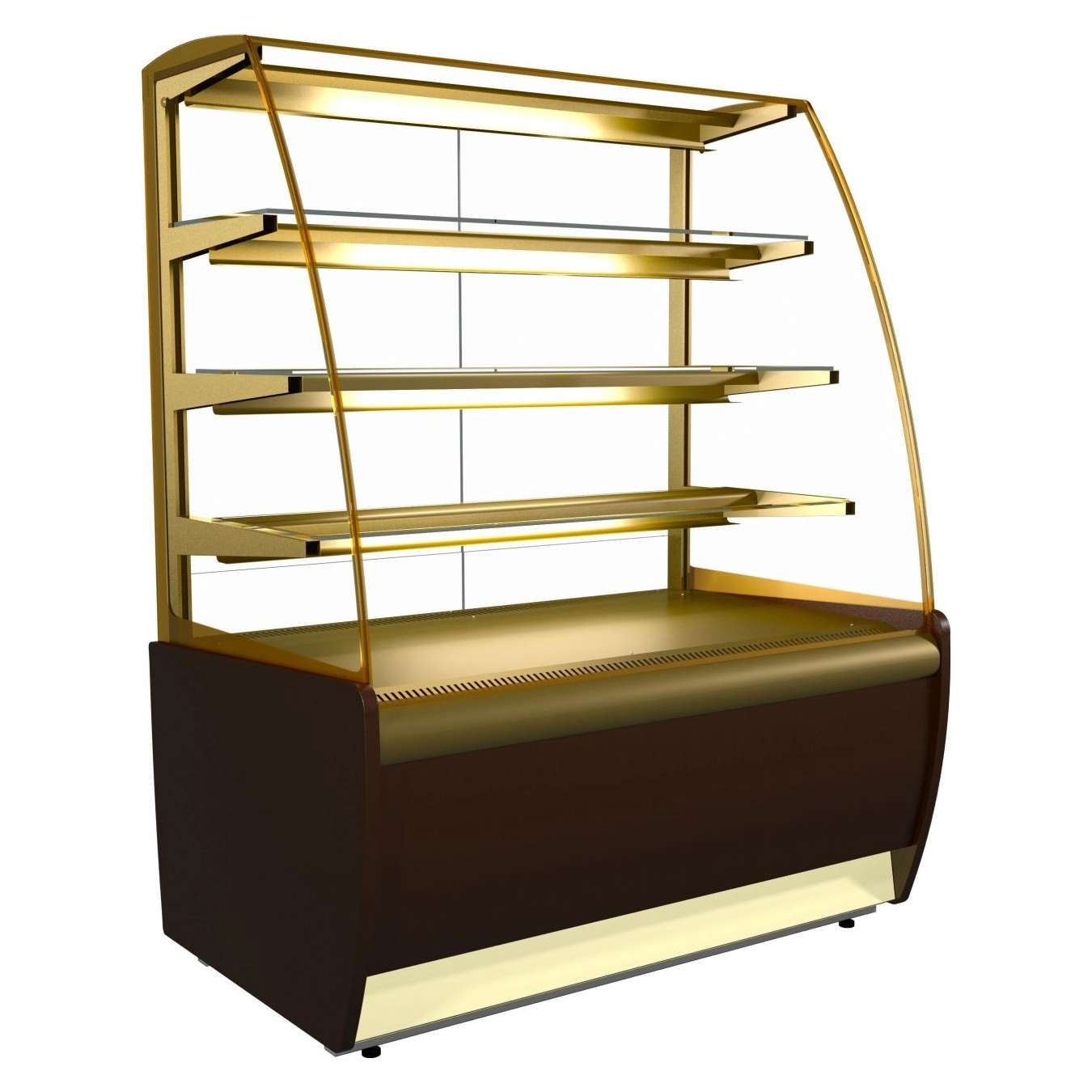 Витрина кондитерская Полюс K70 VV 1,3-1 (ВХСв-1,3д Carboma Люкс)