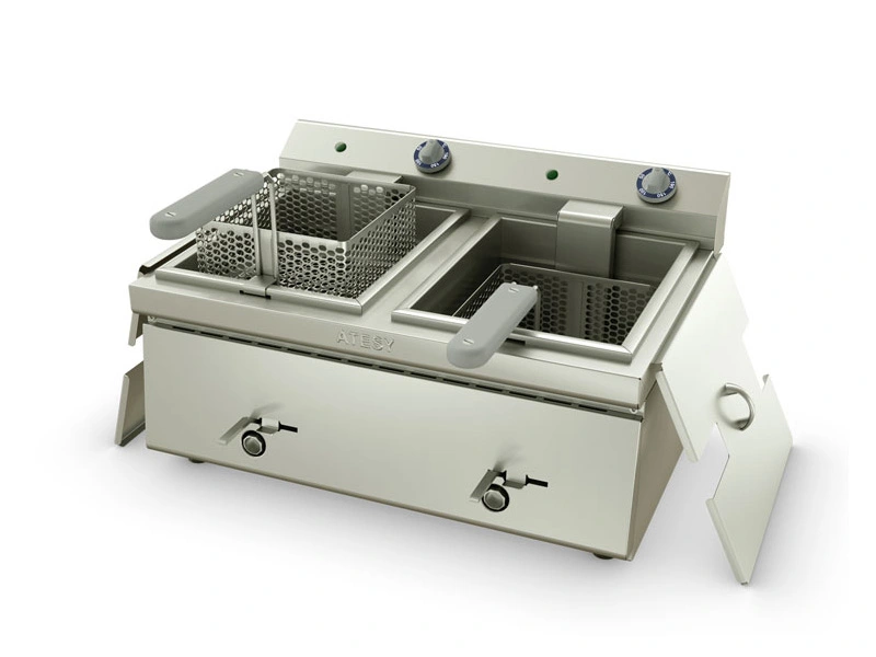 Фритюрница Atesy Таверна-2005 - фритюрница-600 (2-секционная)