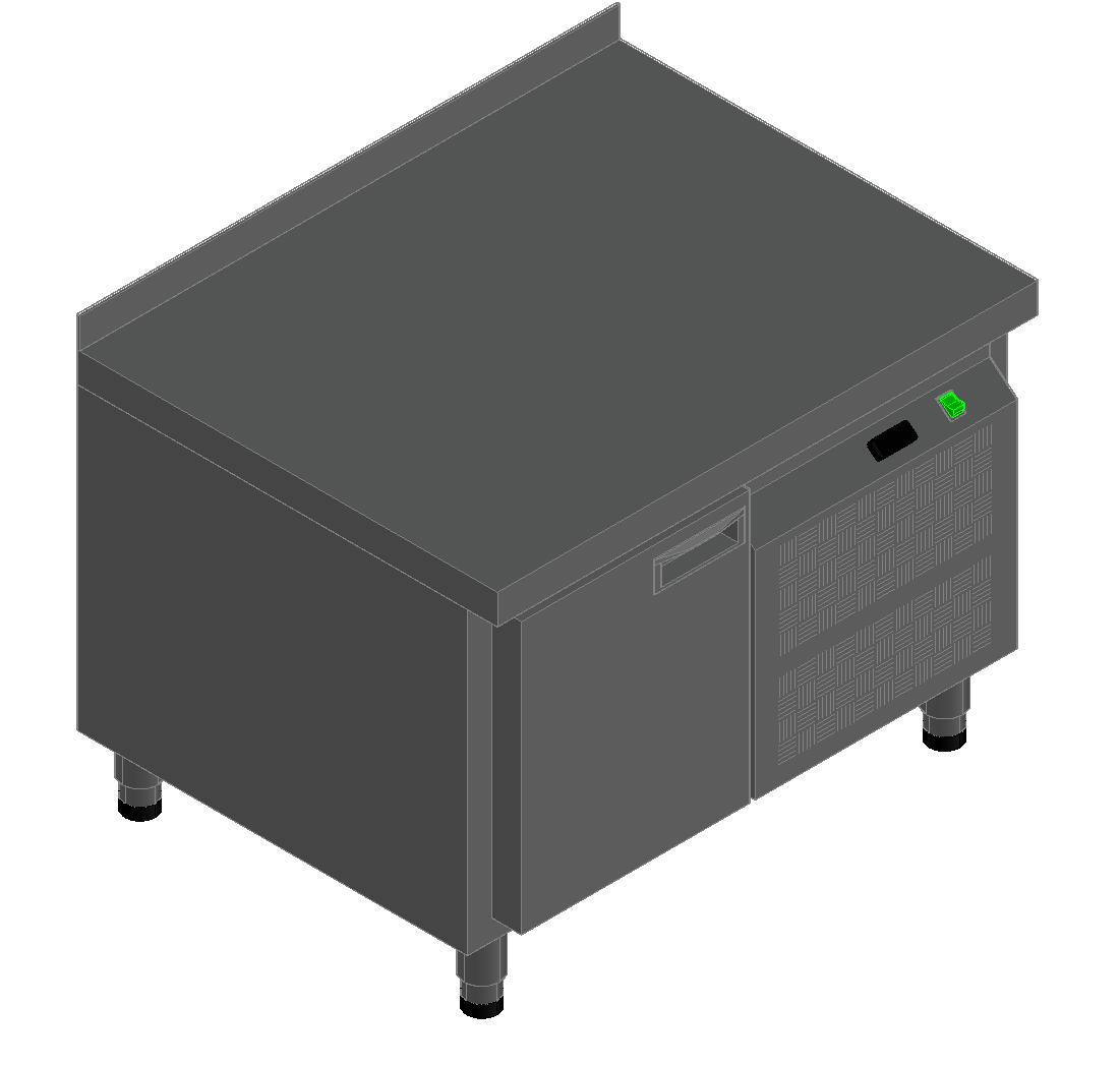 СТОЛ С ОХЛАЖД.ШКАФОМ HICOLD GN1/TN LT