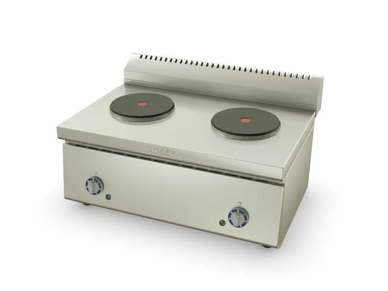 Электроплита Atesy Таверна-2005  - электроплита-600 (2-х конфорочная)