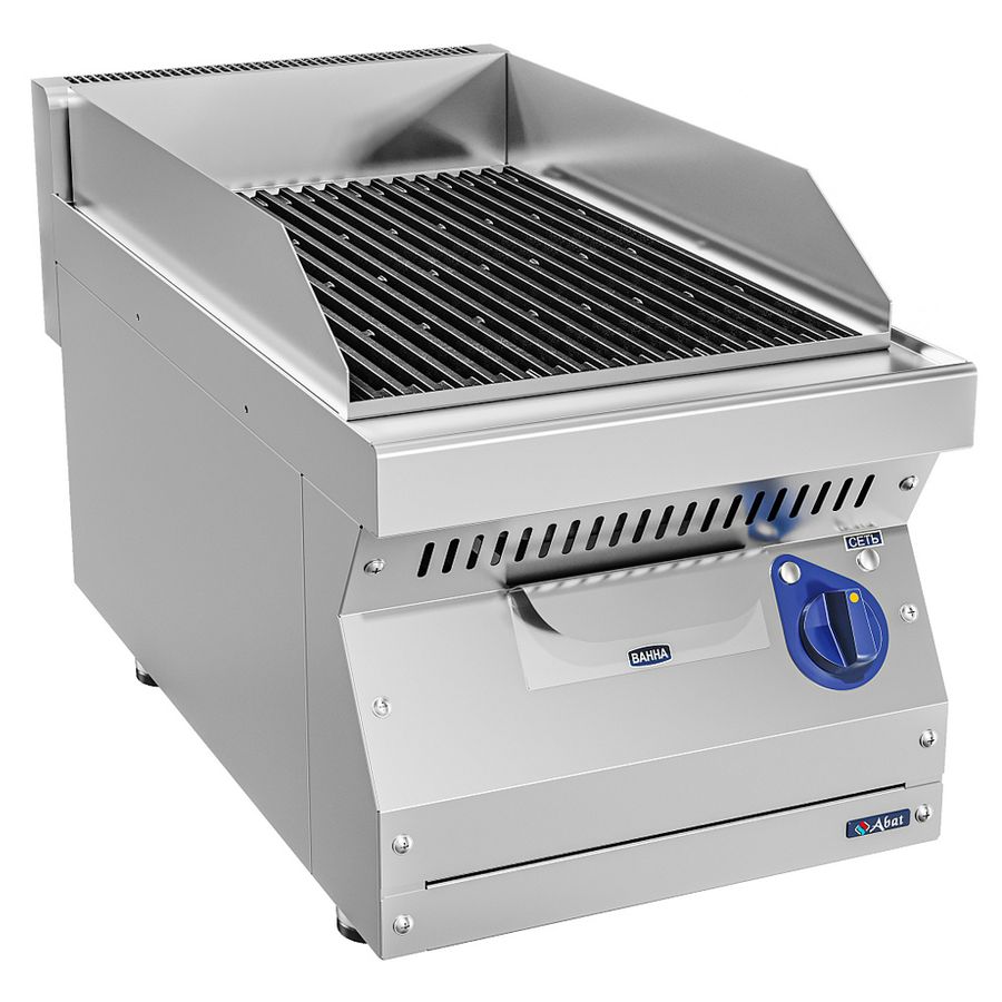 Гриль лавовый Abat ЭГЛ-40/1Н-00 электрический чугунная решётка