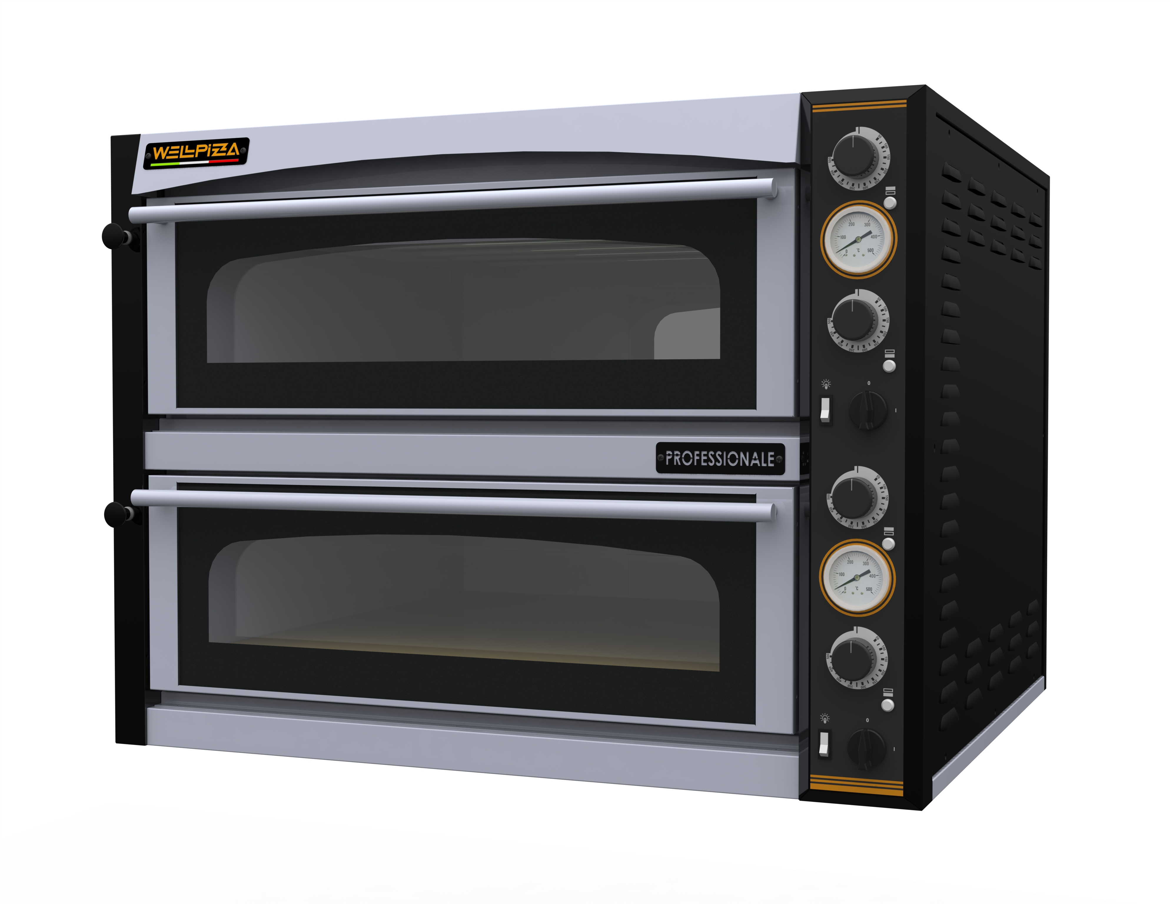 Печь для пиццы т.м. WLBake серии WellPizza, мод. Professionale 66M L (полная отделка камнем)