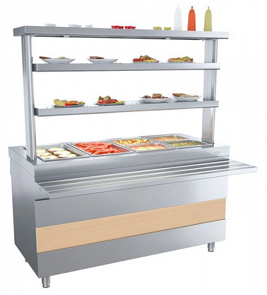 Мармит вторых блюд Atesy Ривьера М2-1500-02-СО без полок