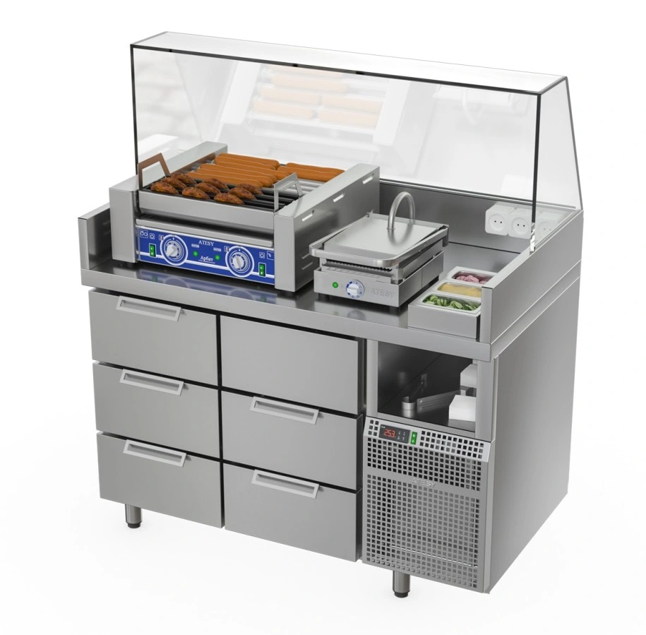 Станция для бургеров и хот-догов БАВАРИЯ БХС -1235.700-02