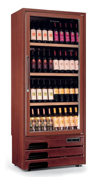 ШКАФ ВИННЫЙ ДЕРЕВ.  ENOPRESTIGE 400 4TV/1TV ТЕМН.ОРЕХ