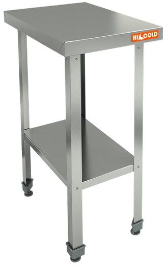 НСО-4/6П ЭЦ стол произ. с полкой (оцин.угол.), HICOLD RUS