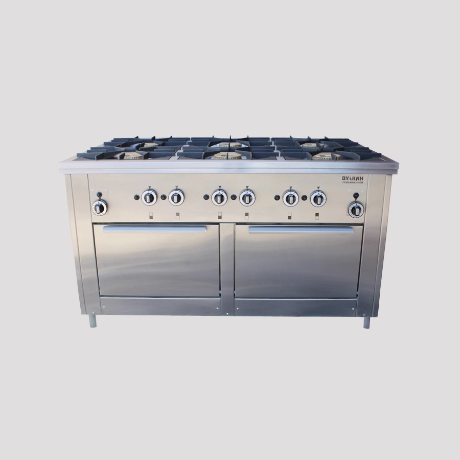 Плита Вулкан-Heidebrenner ПРГ-IIA-6 2ДШ Maxi, 82312, газовая