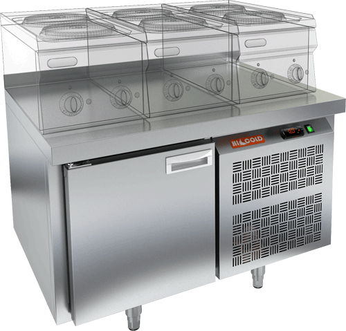 СТОЛ С ОХЛАЖД.ШКАФОМ HICOLD SN1/TN LT