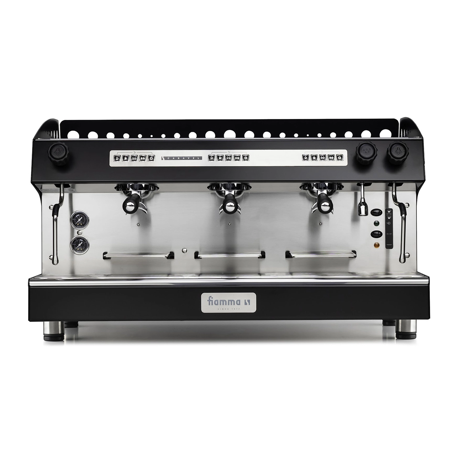 RST, S.A т.м. FIAMMA Кофемашина серии Caravel 3 CV TC (3 высокие группы, автомат.)
