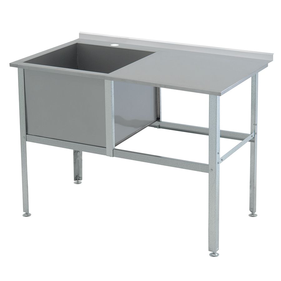 Ванна моечная Атеси ВМС-1/430 с бортом Алента