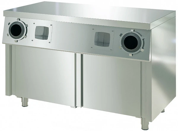 Стол-тумба с диспенсерами для стаканов Atesy СТД-2/1200-2 купе