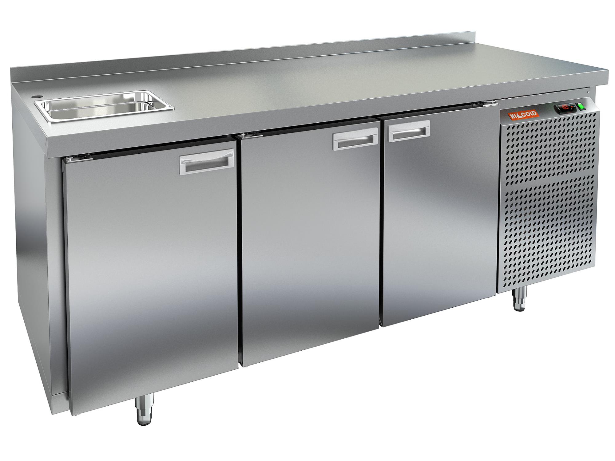 СТОЛ С ОХЛАЖД.ШКАФОМ HICOLD GN111/TN 1G