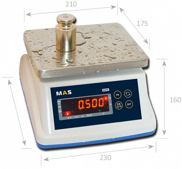 Весы порционные (фасовочные) Mas MSWE-03