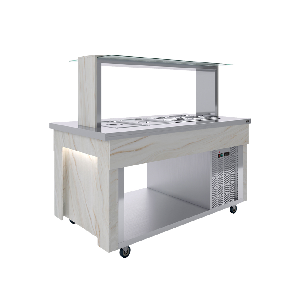 Салат-бар холодильный Luxstahl СБ-1500 Premium