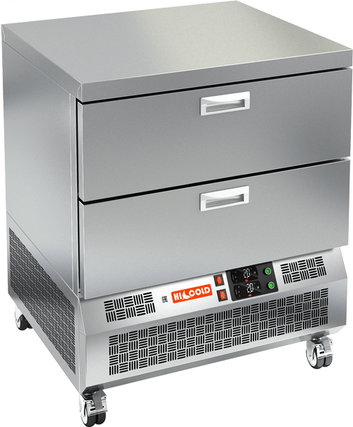 ТУМБА ХОЛОДИЛЬНО-МОРОЗИЛЬНАЯ HICOLD UD 2-2 GN D