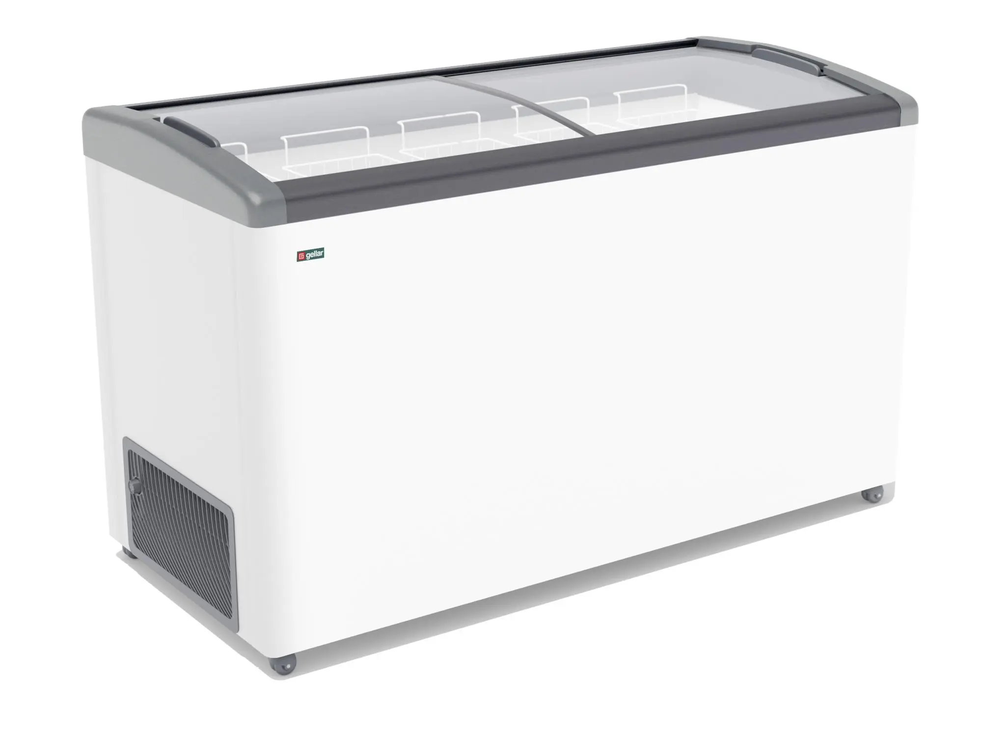 Морозильный ларь Gellar FG 500 E серый
