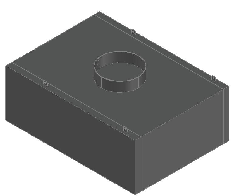 ЗОНТ ВЫТЯЖ.ПРИСТЕННЫЙ ЗКВПОС-0811 КОРОБ./ПОДСВ.