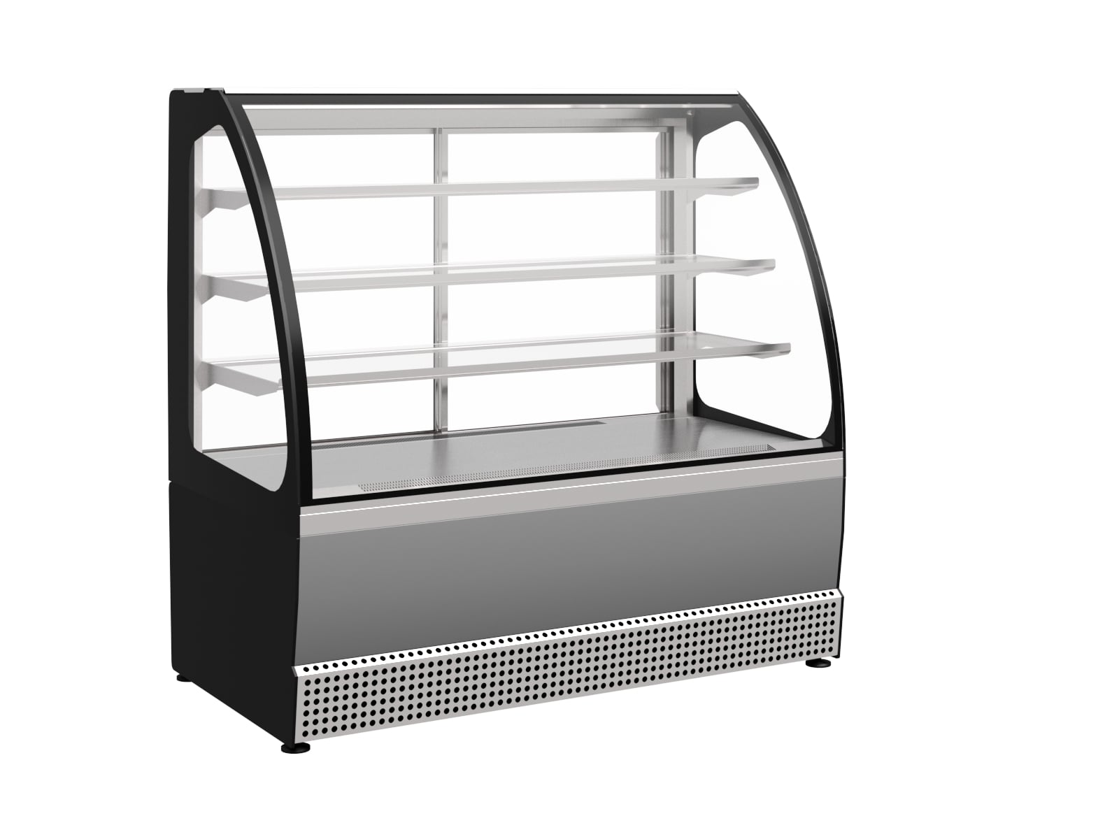 ВИТРИНА НЕОХЛАЖДАЕМАЯ VENETO VS-1,3 НЕРЖАВЕЙКА