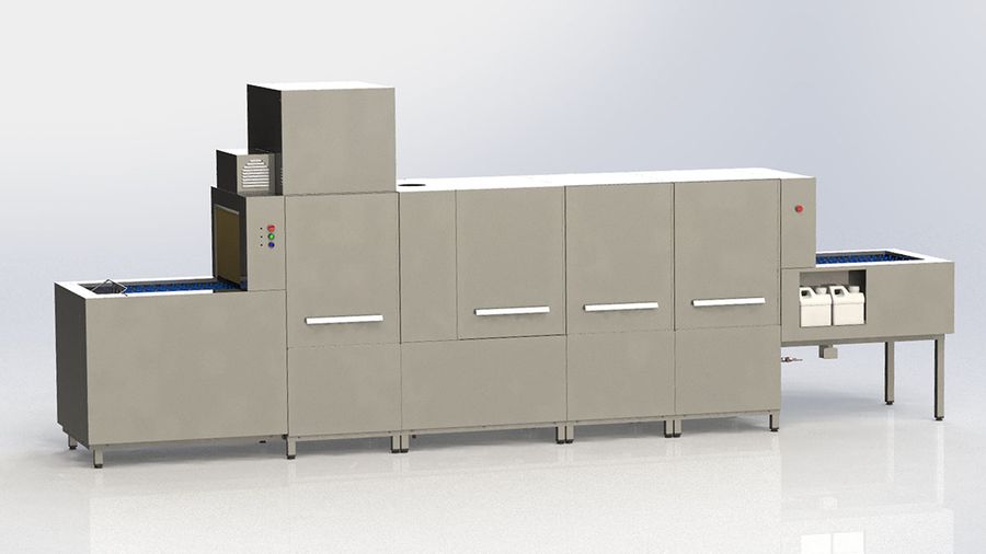 Машина посудомоечная МПС-1600-ПР-С