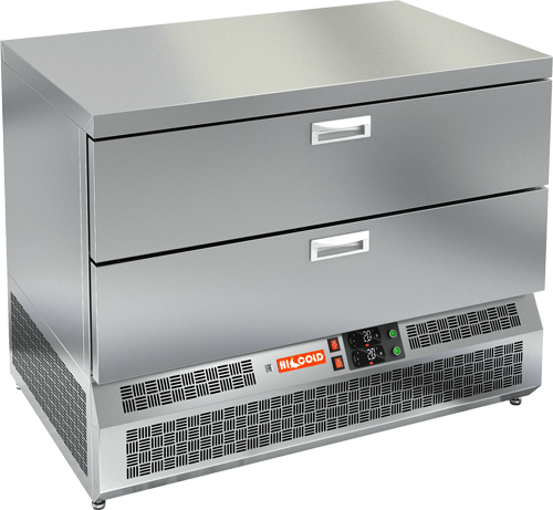 ТУМБА ХОЛОДИЛЬНО-МОРОЗИЛЬНАЯ HICOLD UD 2-3 GN D Sh