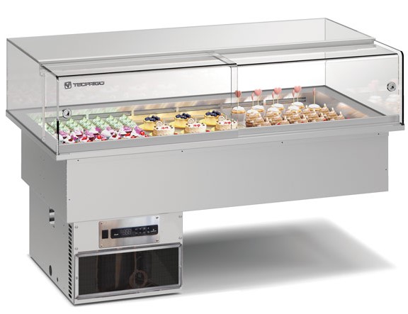 ВИТРИНА КОНДИТЕРСКАЯ ВСТРАИВАЕМАЯ TECFRIGO ARMONIA 64/2 TEKA
