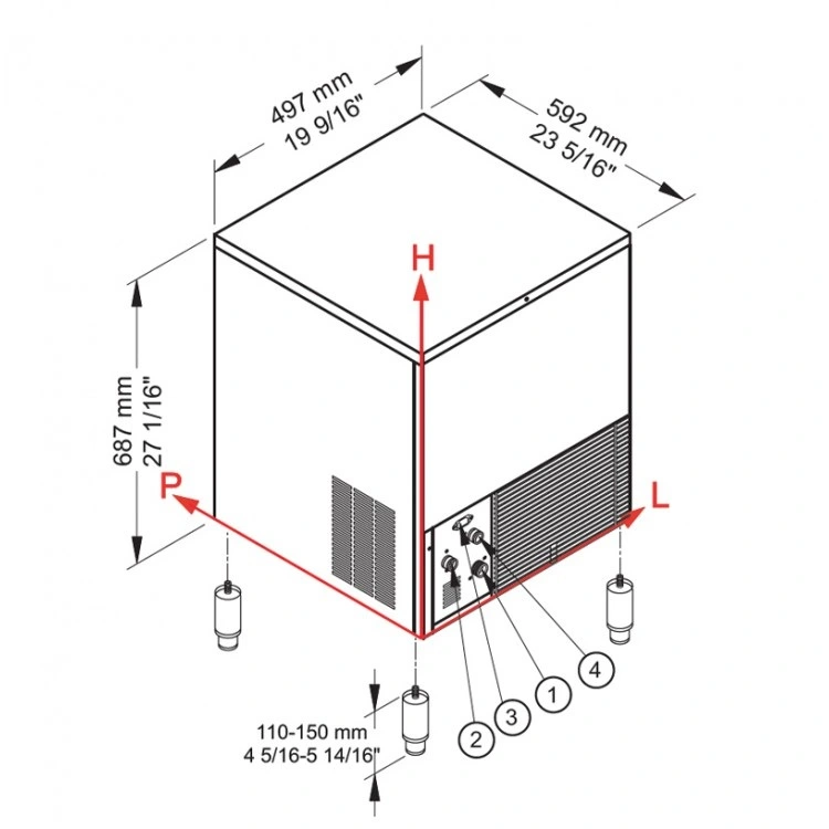 Льдогенератор Brema CB 316A HC