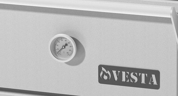 Печь на твердом топливе (хоспер) Vesta 38/23