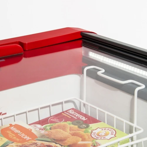 Морозильный ларь Gellar FG 600 C красный