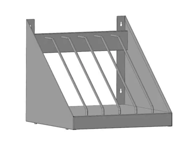 Полка кухонная для досок серии ПКНД-6 (GP)