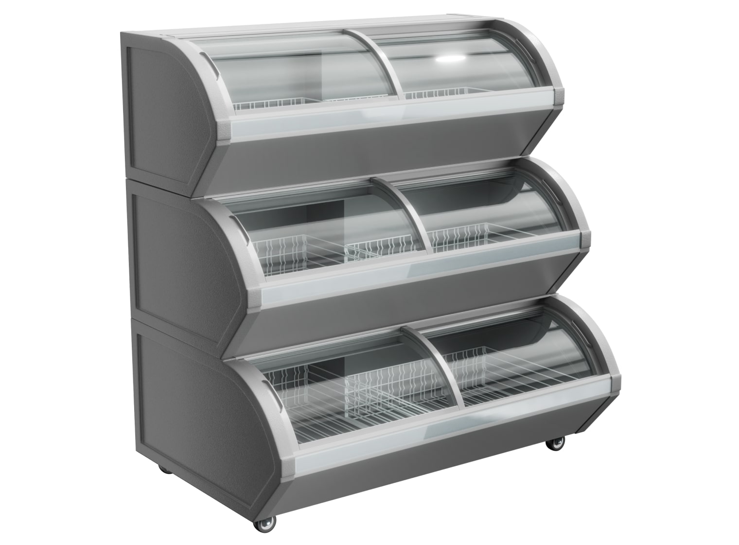 ЛАРЬ МОРОЗИЛЬНЫЙ ТРЕХЪЯРУСНЫЙ HAIER HFR-HM400