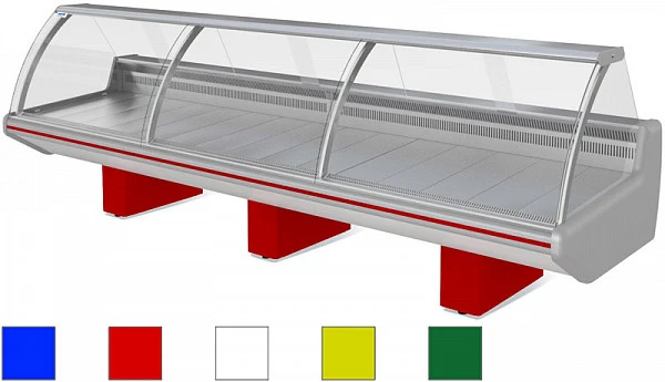 Холодильная витрина Марихолодмаш Парабель ВХС-3,75 (без агрегата)