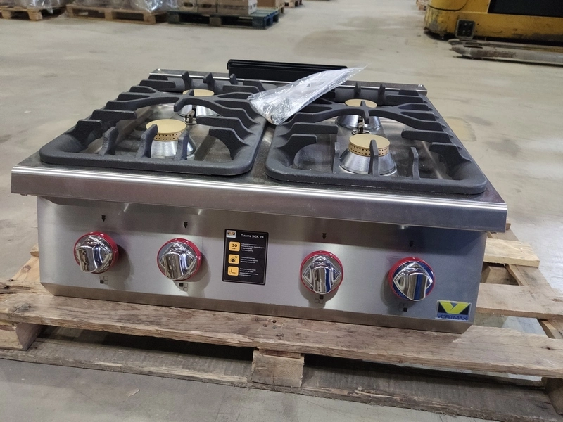 S01_Плита Vortmax SGK 78, газовая, 4 конфорки