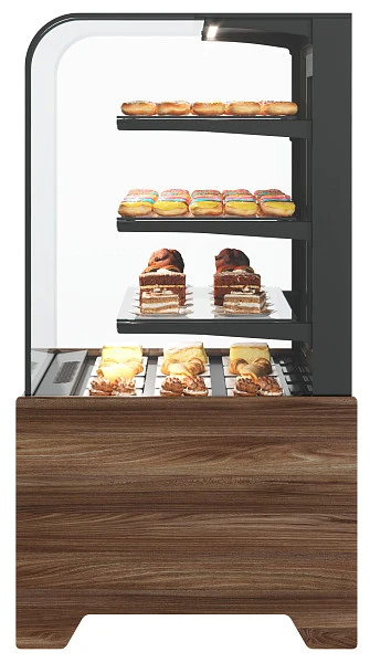 Витрина кондитерская Полюс KR70 VM 0,6-2 STANDARD открытая, горка (9005-0109)