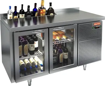 Стол охлаждаемый высокотемпературный тип HT модель SNG 11/HT V (стекл. двери)