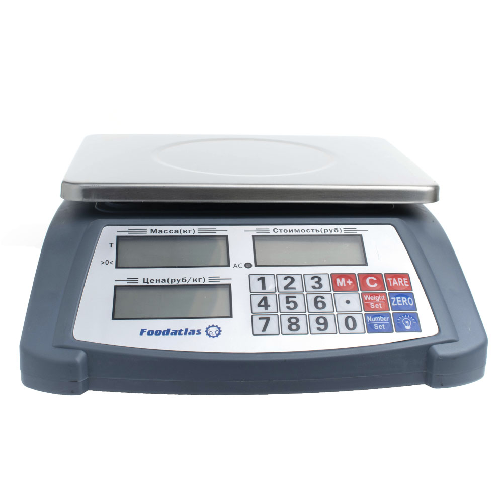 Торговые весы Foodatlas 6кг/0,2гр YZ-506