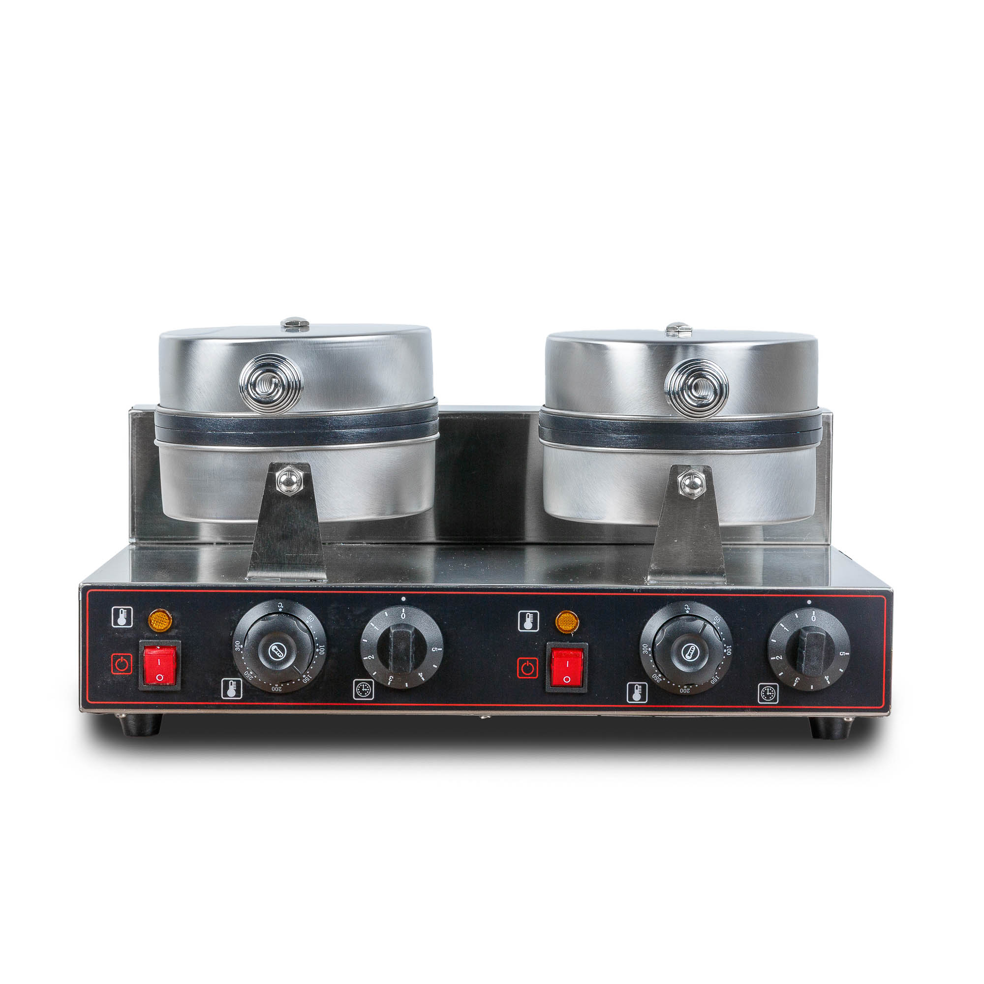 Вафельница для объемных вафель HWB-2 (2 секции, круг)