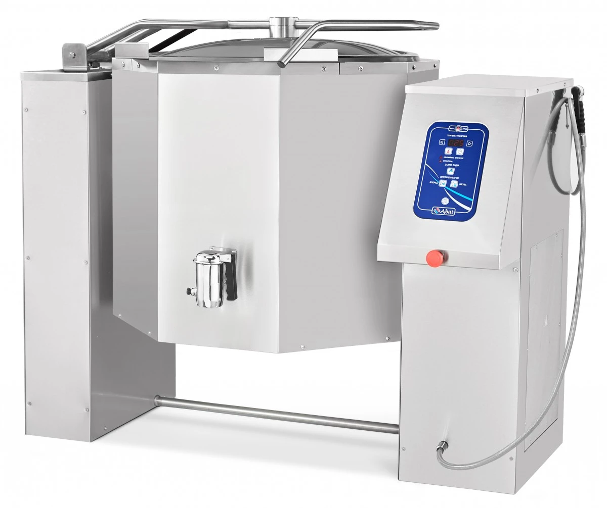 Котел пищеварочный Abat КПЭМ-160-О со сливным краном