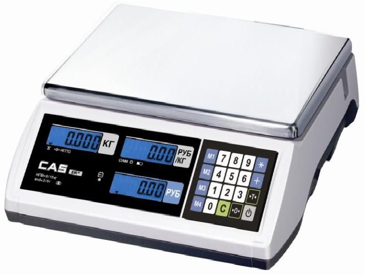 Весы торговые CAS ER-JR-06CB