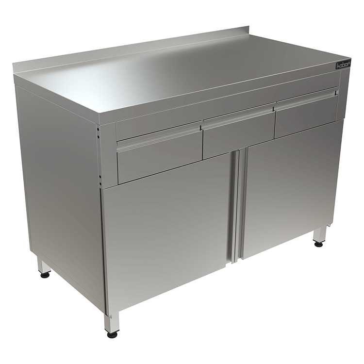 СТОЛ С ВЫДВИЖНЫМИ ЯЩИКАМИ КОБОР СПБЯ-150/60/Р