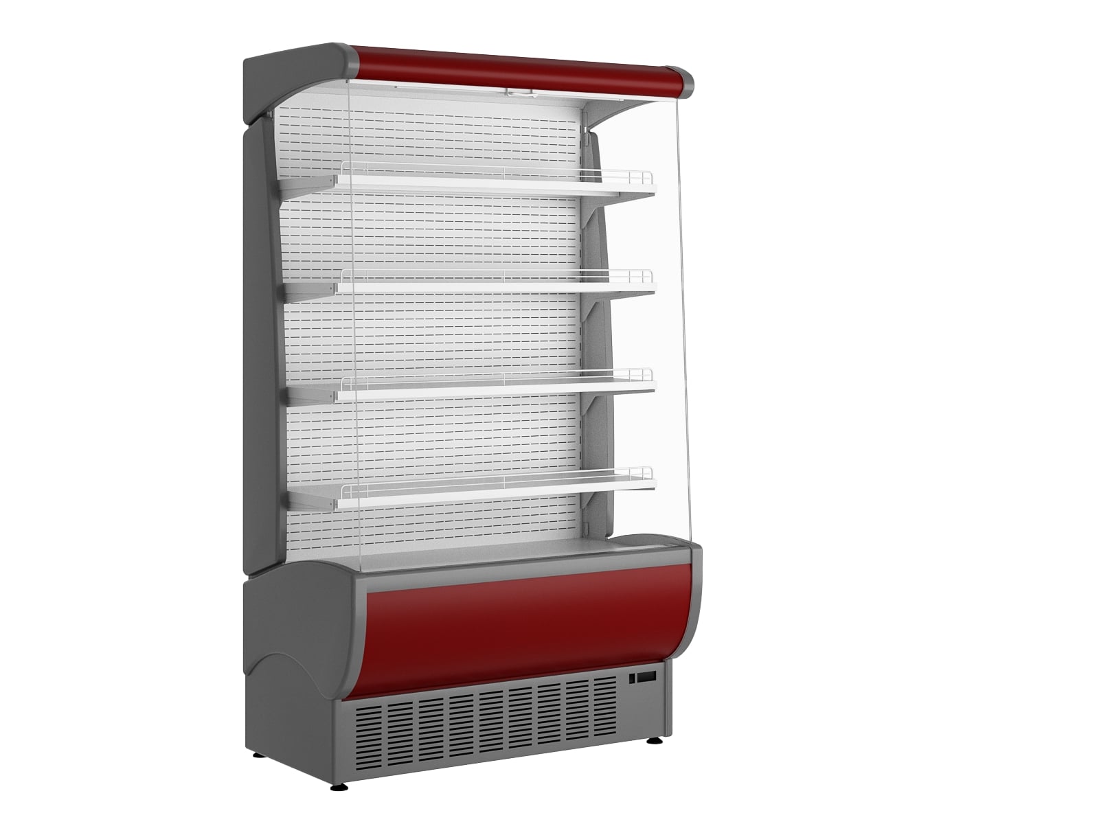 ВИТРИНА ХОЛОДИЛЬНАЯ ФЛОРЕНЦИЯ ВХСП-1,2 (КРАСНАЯ)