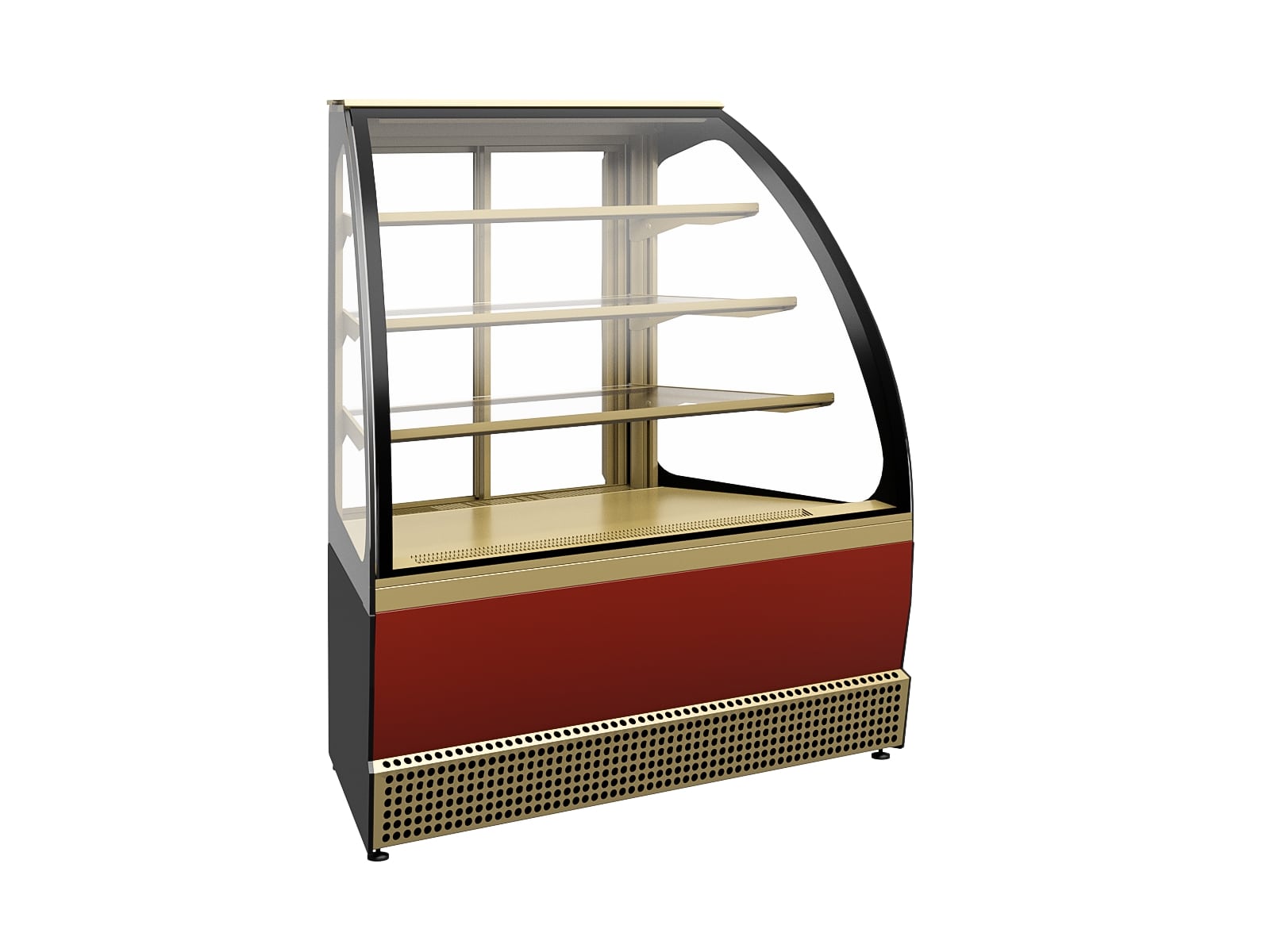 ВИТРИНА ХОЛОДИЛЬНАЯ VENETO VS-UN, КРАШЕННАЯ (УГОЛ НАРУЖНЫЙ), РАЗДВИЖНАЯ ДВЕРЬ