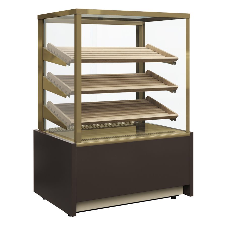 Витрина хлебная Полюс KC70 N 0,6-1 Bread 0102-0109 (со стеклом)