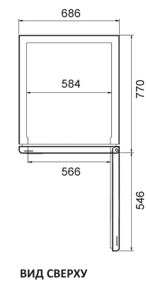 Холодильный шкаф Turbo Air FD-650R-G1