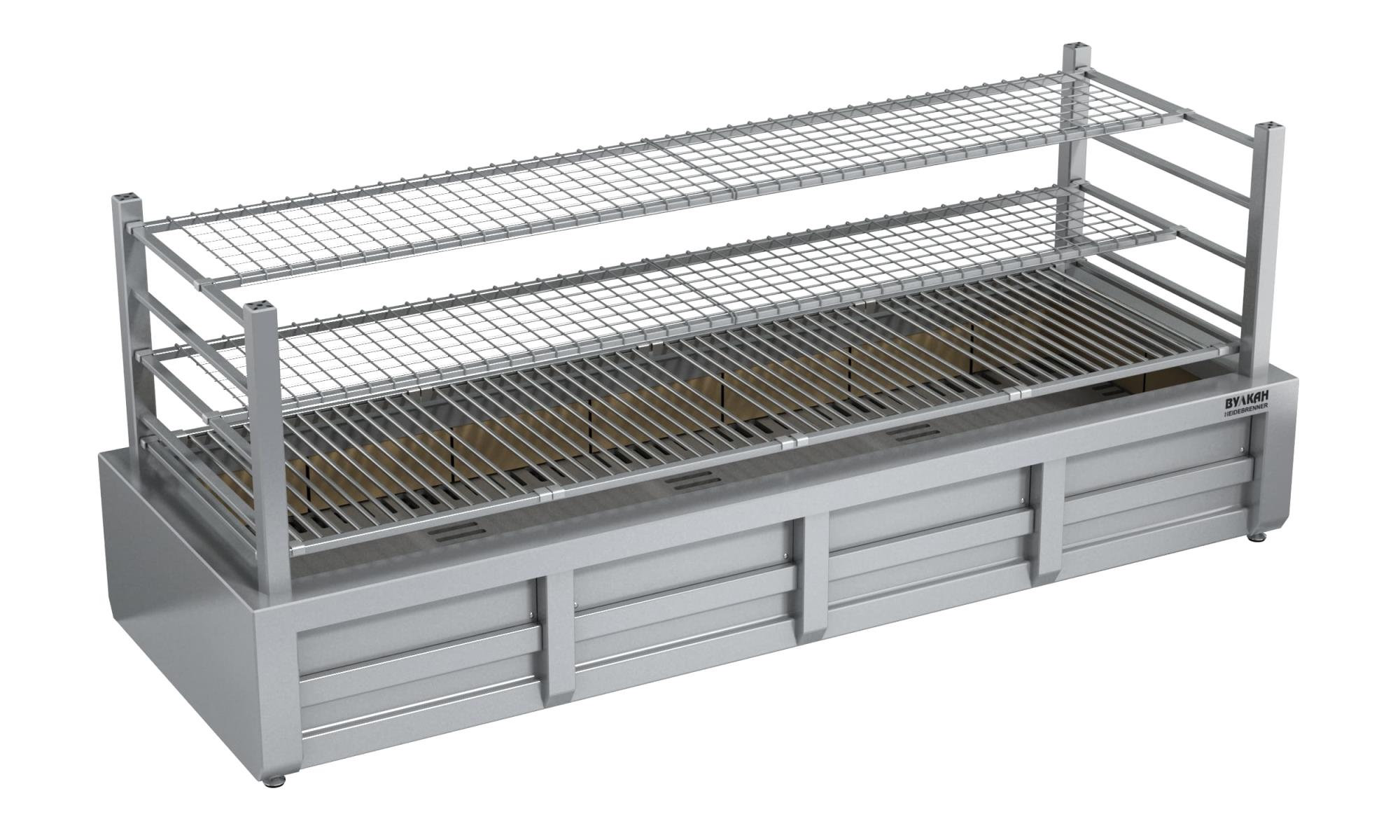 ГРИЛЬ УГОЛЬНЫЙ РОБАТА "ВУЛКАН-HEIDEBRENNER" ETV04 "НИККО" 5113