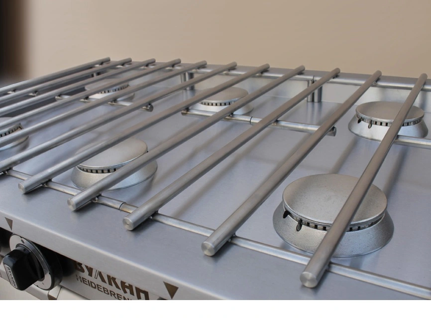 Плита газовая Вулкан-Heidebrenner, мод. ПРГ-IIA-6М Slim арт. 82141